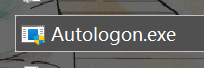 双击运行 autologon.exe